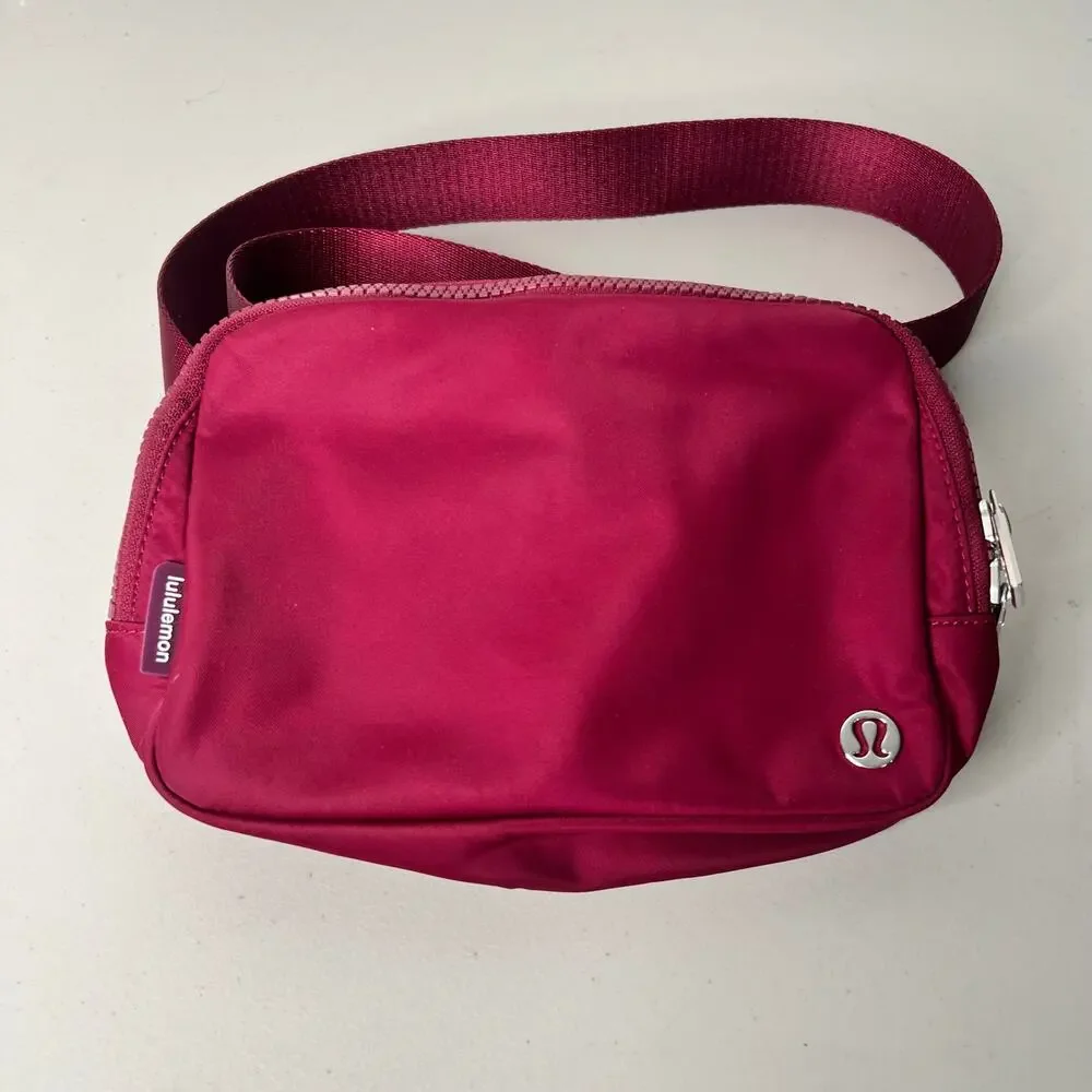 Lululemon Red Merlot Everywhere Belt Bag